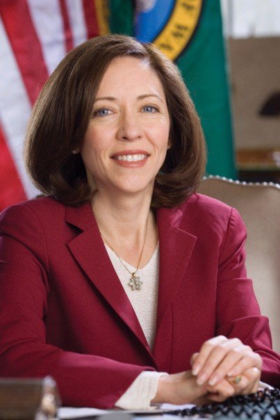 Official 2007 portrait of Senator Maria Cantwell of Washington, who sponsored all five Senate resolutions designating a National Attention Deficit Disorder Awareness Day between 2004 and 2008