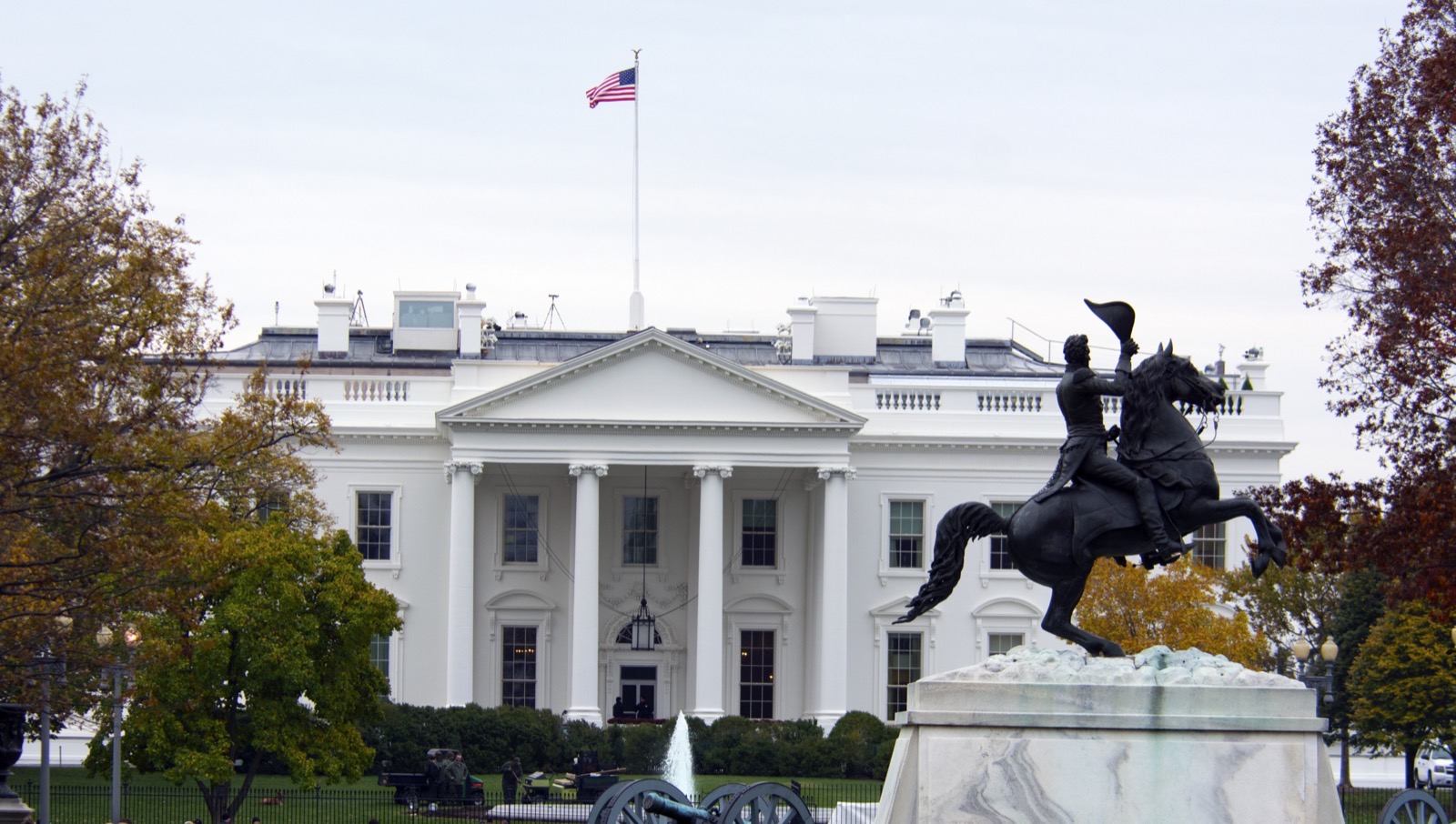 The North Portico of the White House, where every National Prostate Cancer Awareness Month proclamation since 2003 has originated